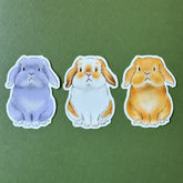 sticker lapin bélier