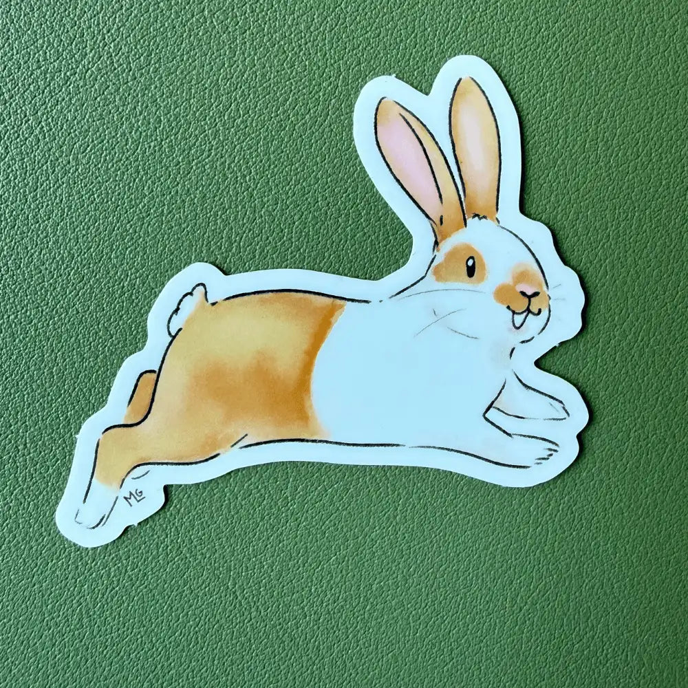 Autocollant lapin géant