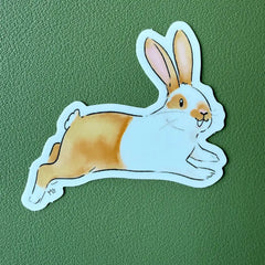 Autocollant lapin géant