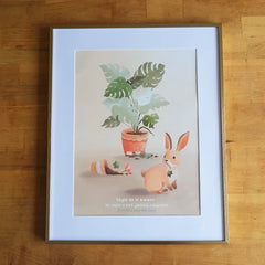 Affiche lapin