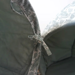 attache tunnel et igloo pour lapin