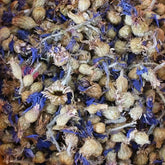 fleur de bleuet lapin friandise