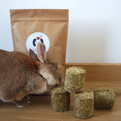 buche foin légume lapin