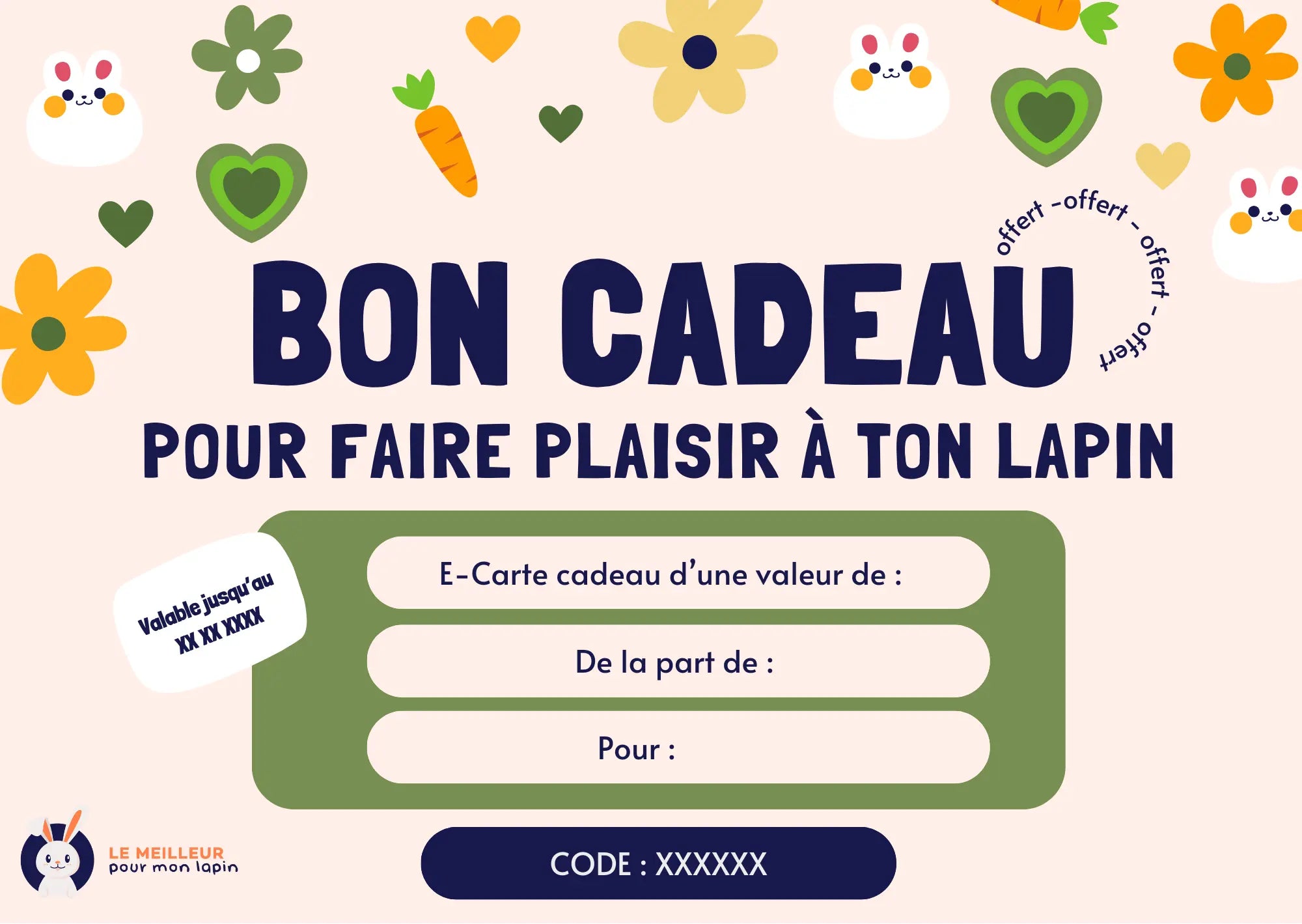 idée cadeau fan de lapin