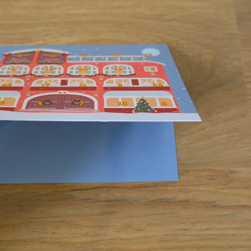 carte Noel lapin