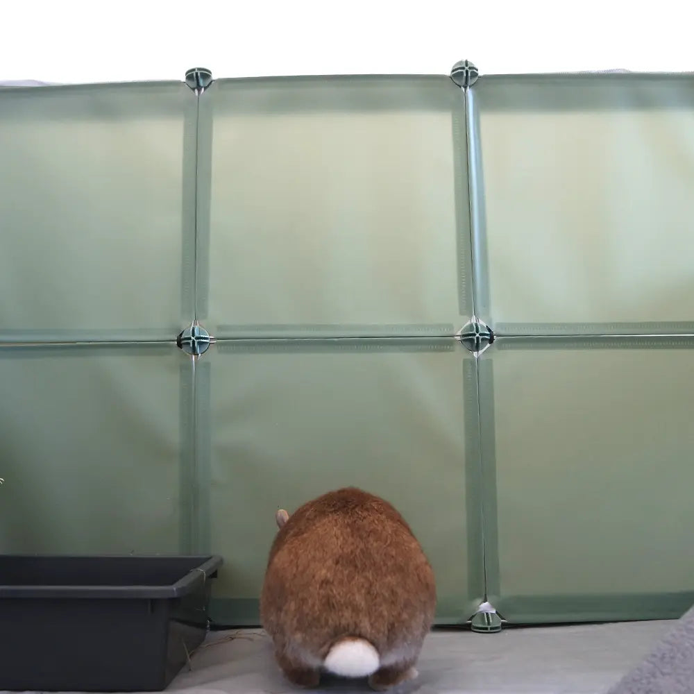 enclos modulable pour lapin nain