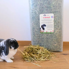 foin avec des brins épais pour lapin