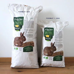 foin bio normandie lapin