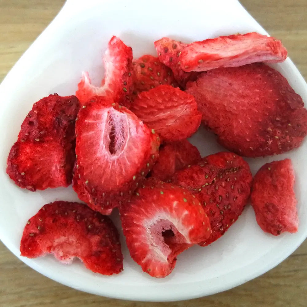 fraise pour séchée lapin