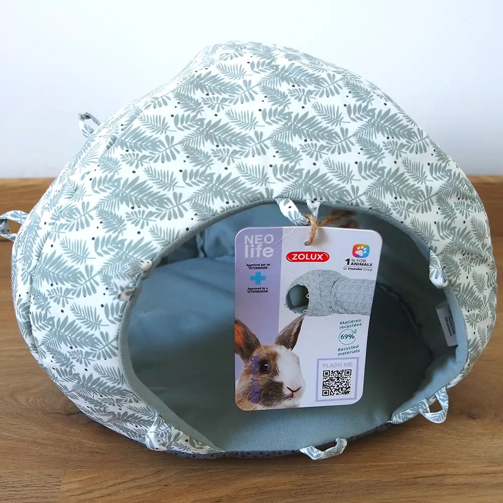 cabane igloo pour lapin