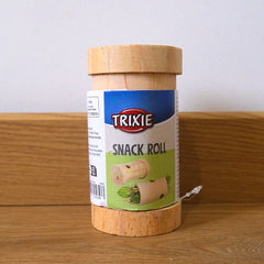 jeu rouleau intelligence bois naturel lapin