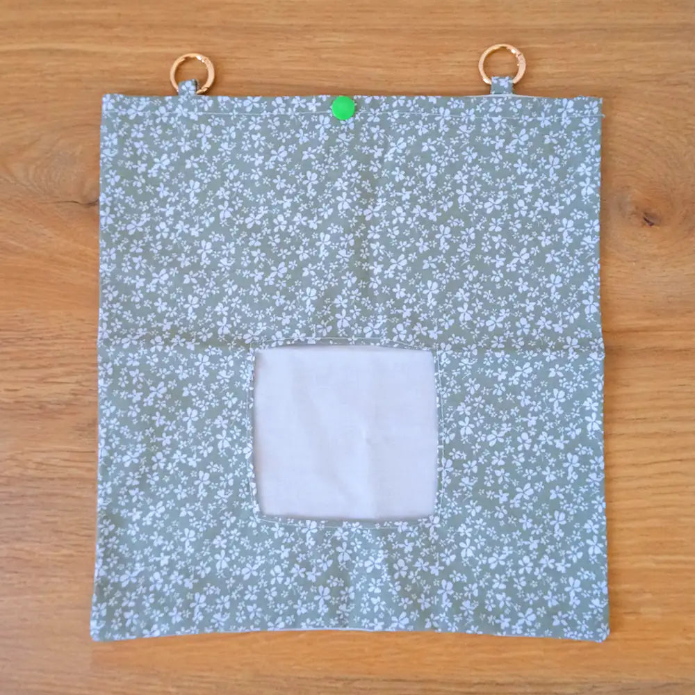 Sac à foin vert sauge lapin
