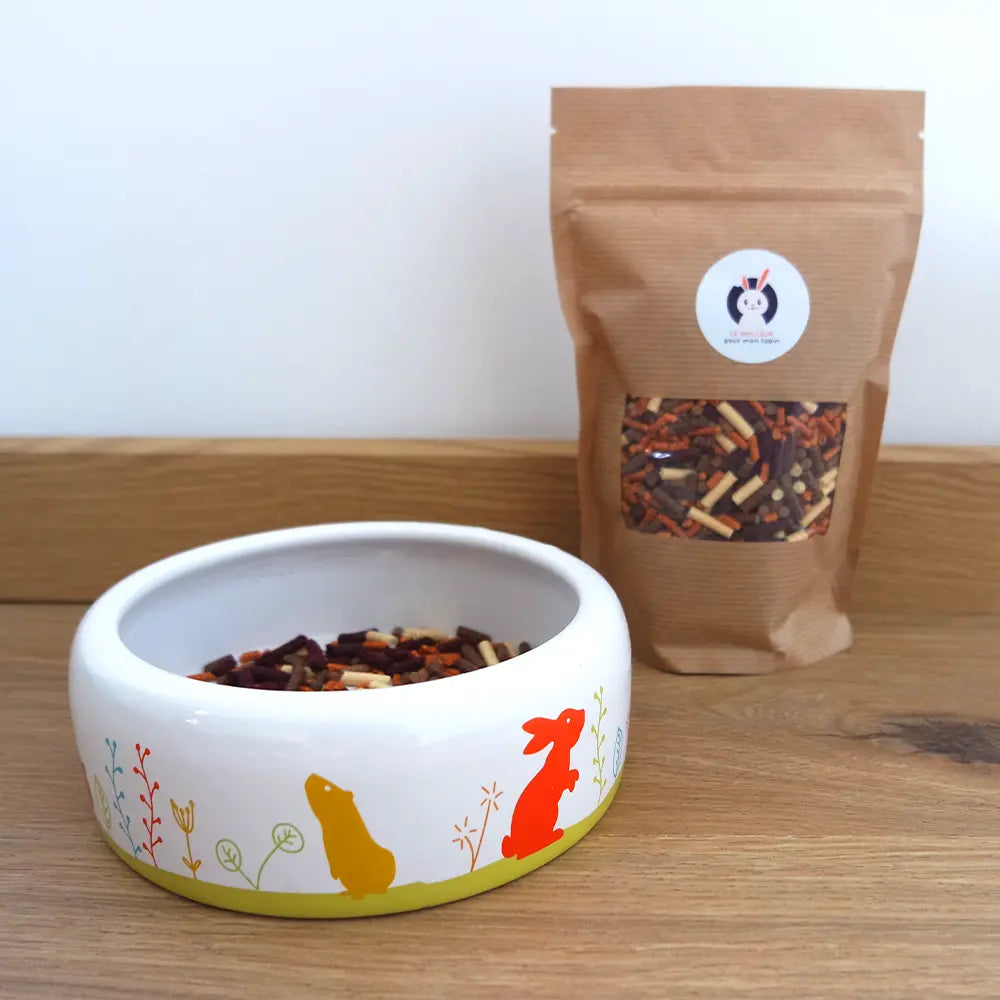 sachet de granulés de légume friandise lapin