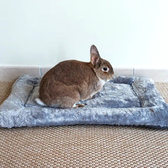 tapis douceur lapin