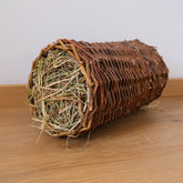 tunnel à ronger pour lapin naturel