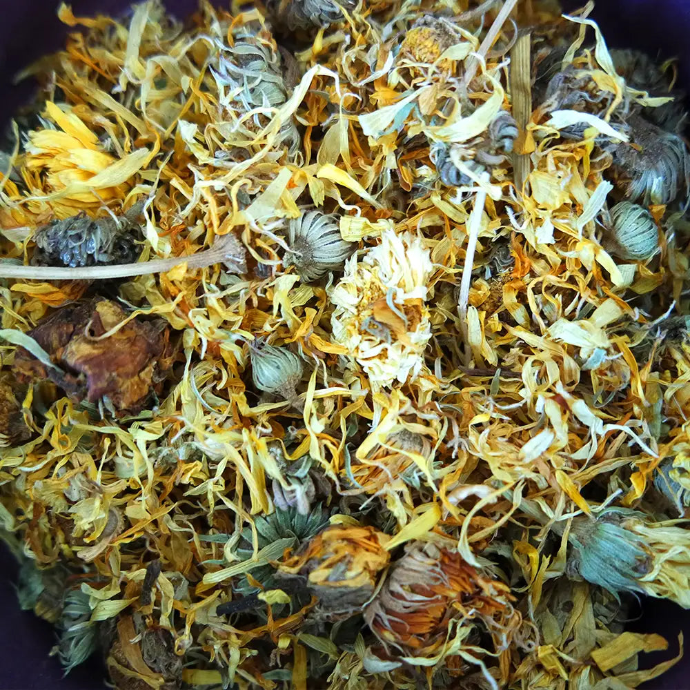fleur comestible lapin calendula