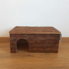 maison bois pour lapin