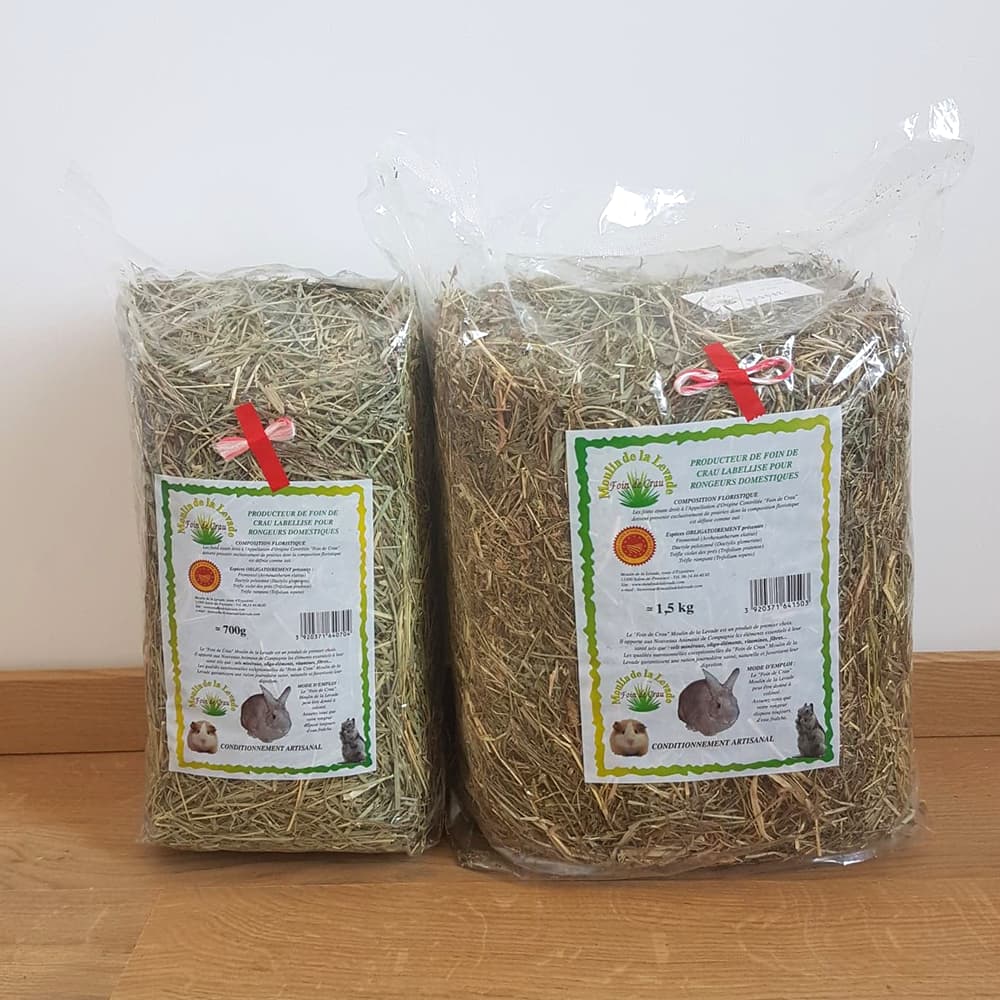 format foin de Crau meilleur foin lapin