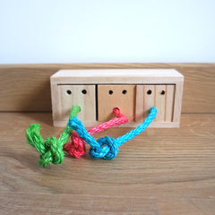 Jeu d'intelligence pour lapin - cube