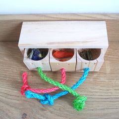 Jeu d'intelligence pour lapin - cube