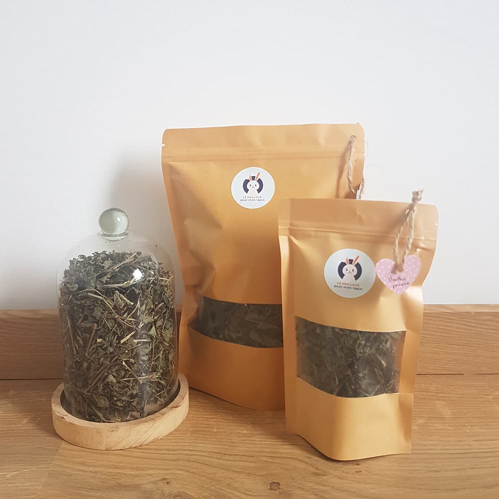 menthe séchée lapin nain