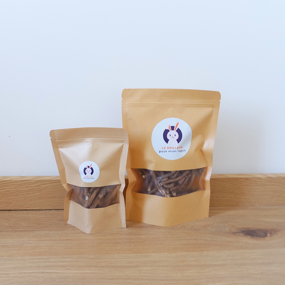sachet de racine de pissenlit pour lapin