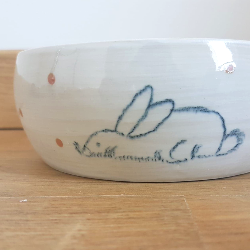 jolie gamelle pour lapin