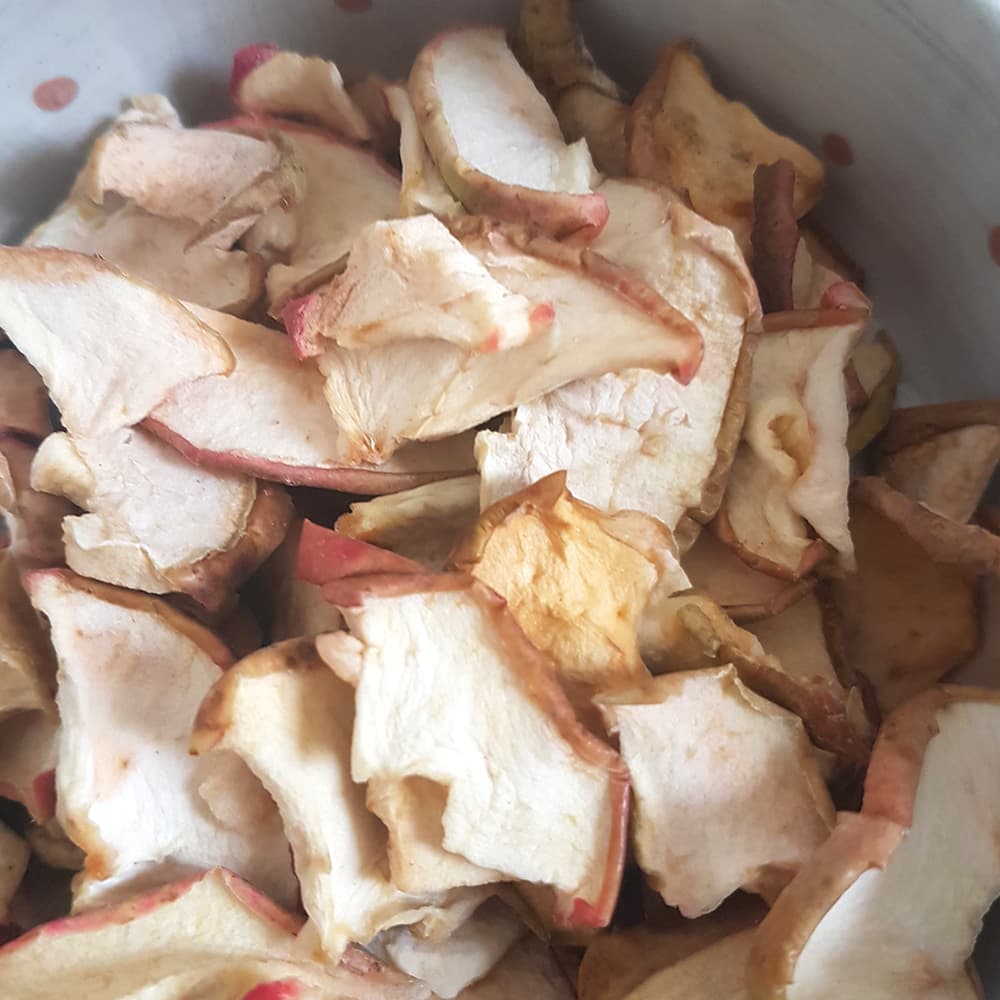 lapin nain pomme séchée friandise