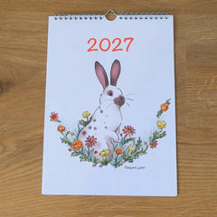 Calendrier 2027 lapin