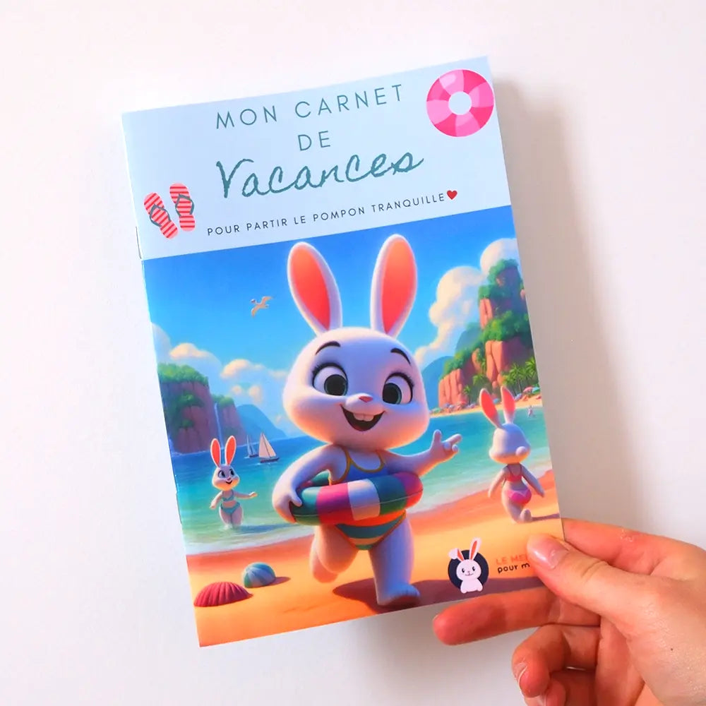 Carnet de vacances lapin