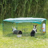 Enclos lapin extérieur
