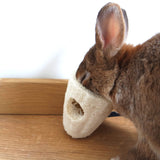 Jouets pour lapin en luffa